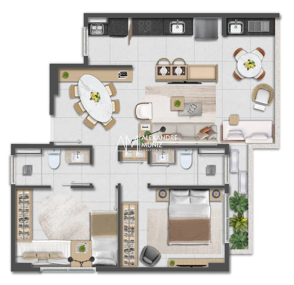 Apartamento, 2 quartos, 62 m² - Foto 14