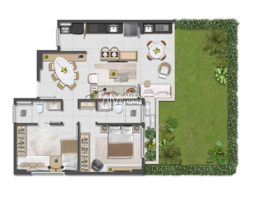 Apartamento, 2 quartos, 62 m² - Foto 13