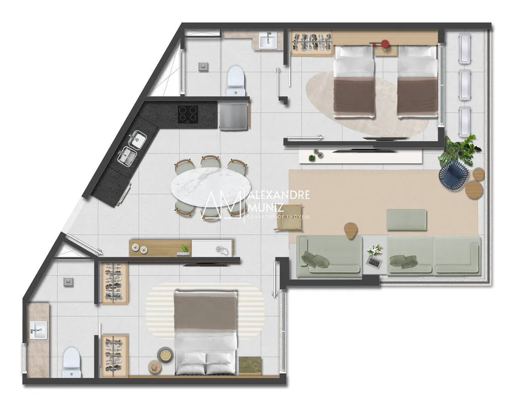 Apartamento, 2 quartos, 62 m² - Foto 15