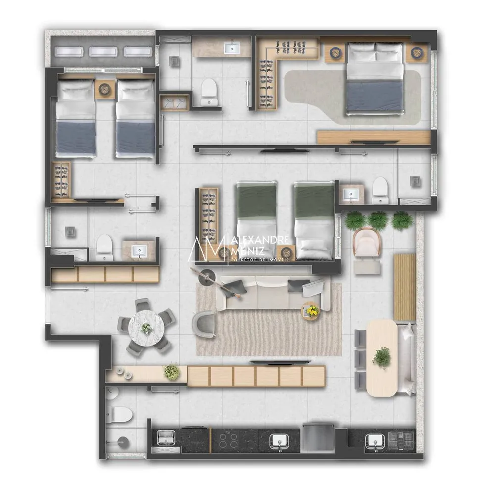 Apartamento, 2 quartos, 62 m² - Foto 12