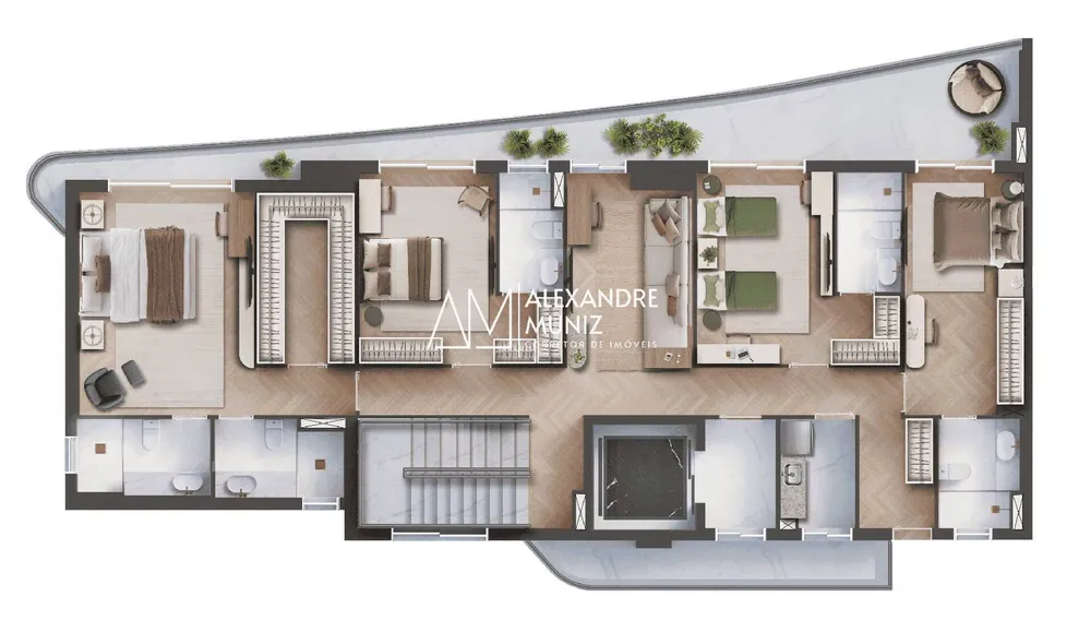 Apartamento, 3 quartos, 190 m² - Foto 15