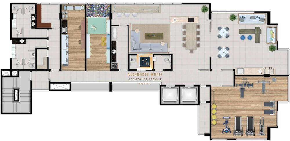 Apartamento, 1 quarto, 37 m² - Foto 4