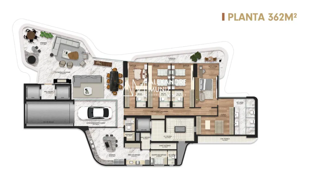 Apartamento, 5 quartos, 368 m² - Foto 13