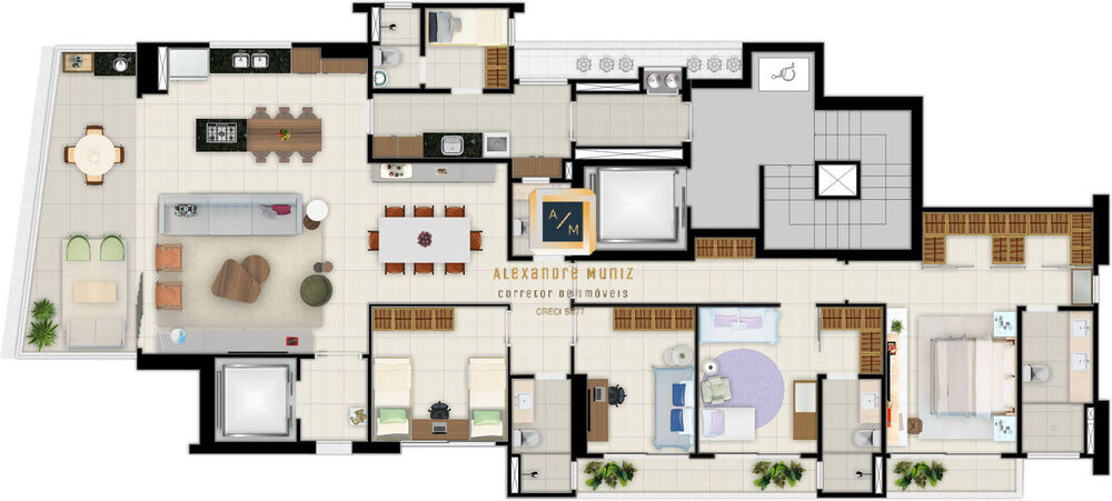 Apartamento, 4 quartos, 202 m² - Foto 10