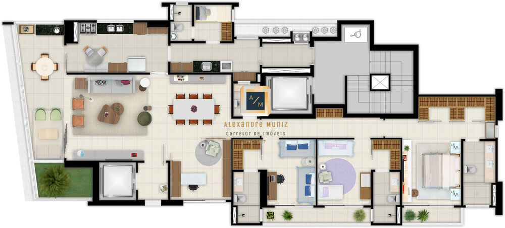 Apartamento, 4 quartos, 202 m² - Foto 13