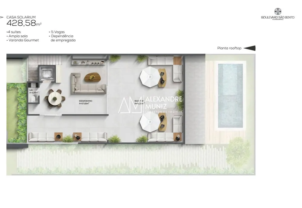 Casa, 4 quartos, 428 m² - Foto 8