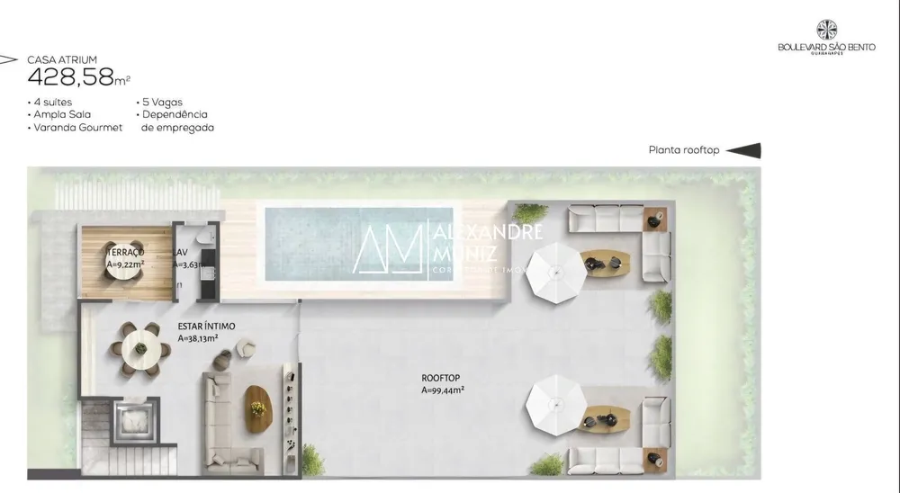 Casa, 4 quartos, 428 m² - Foto 10