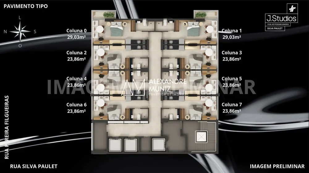 Apartamento, 1 quarto, 23 m² - Foto 10