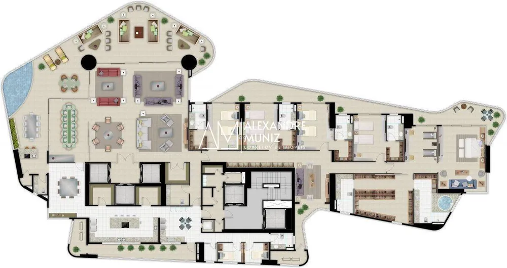 Apartamento, 5 quartos, 819 m² - Foto 5