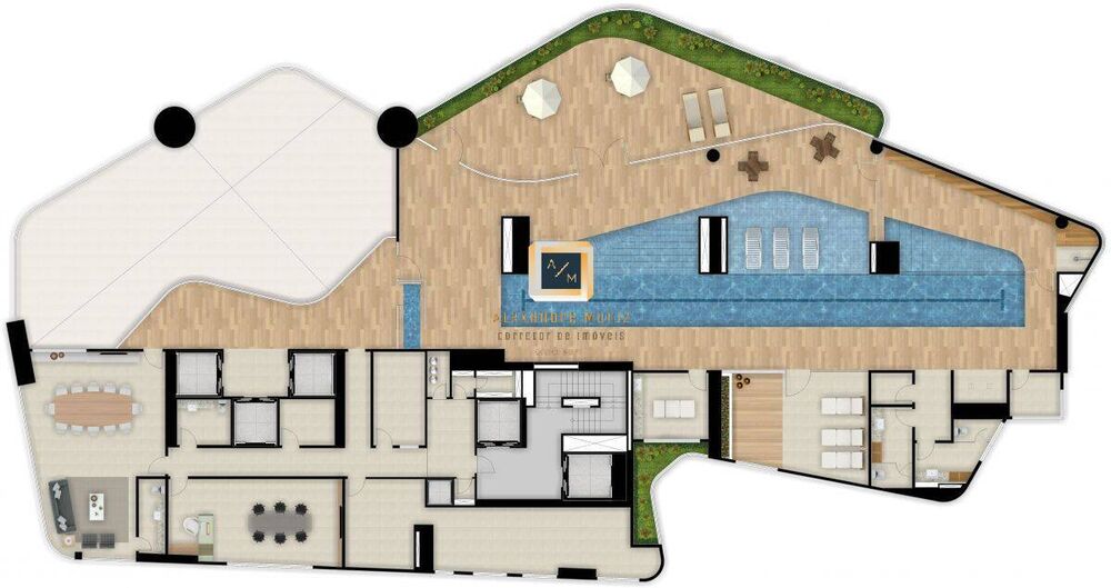 Apartamento, 5 quartos, 819 m² - Foto 2