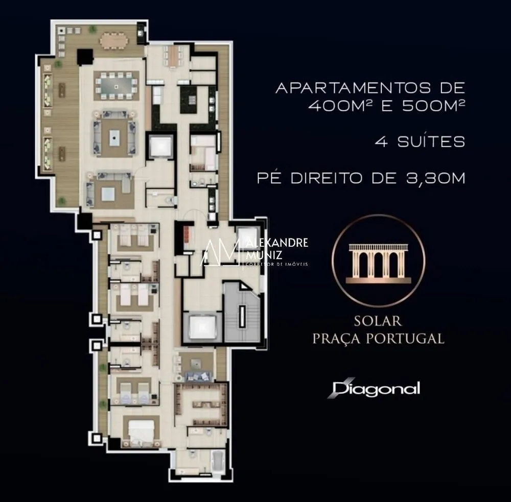 Apartamento, 4 quartos, 400 m² - Foto 12