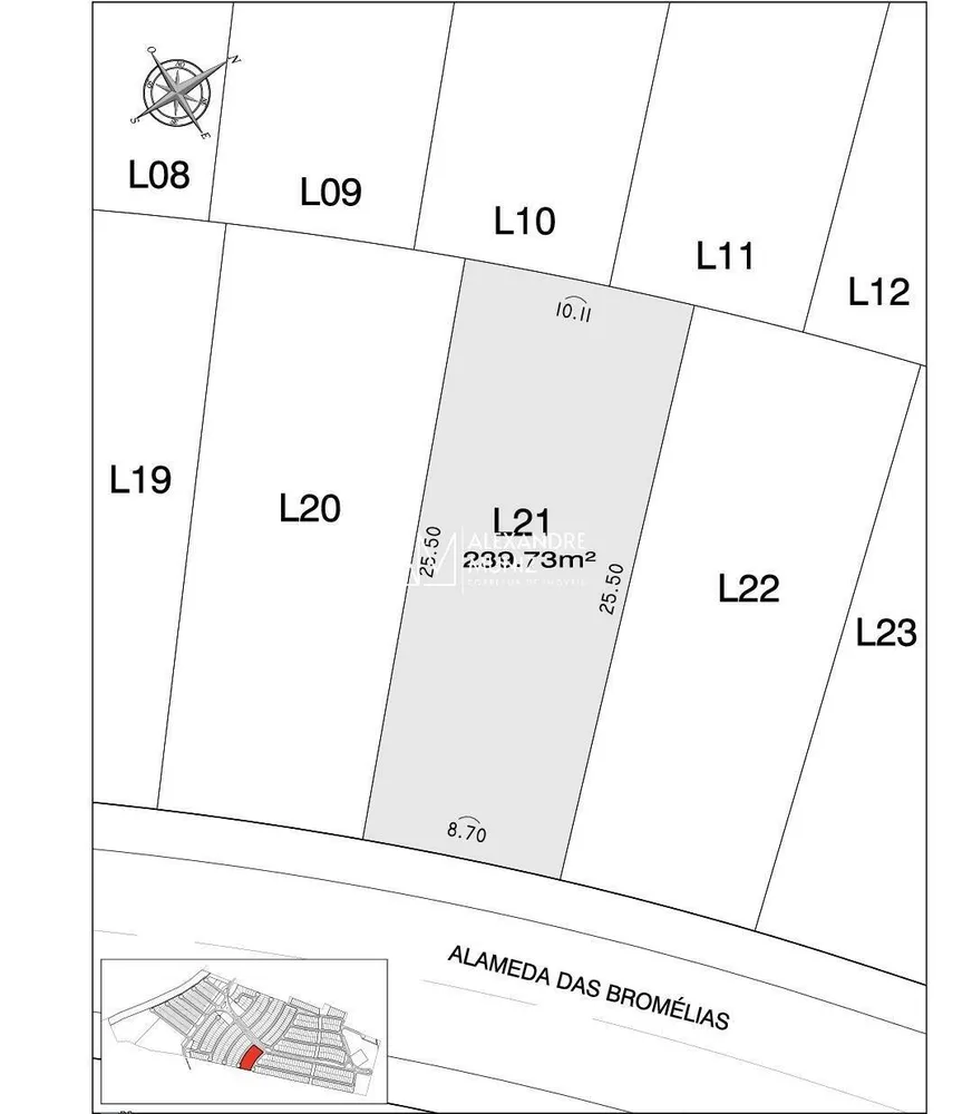 Terreno, 239 m² - Foto 3