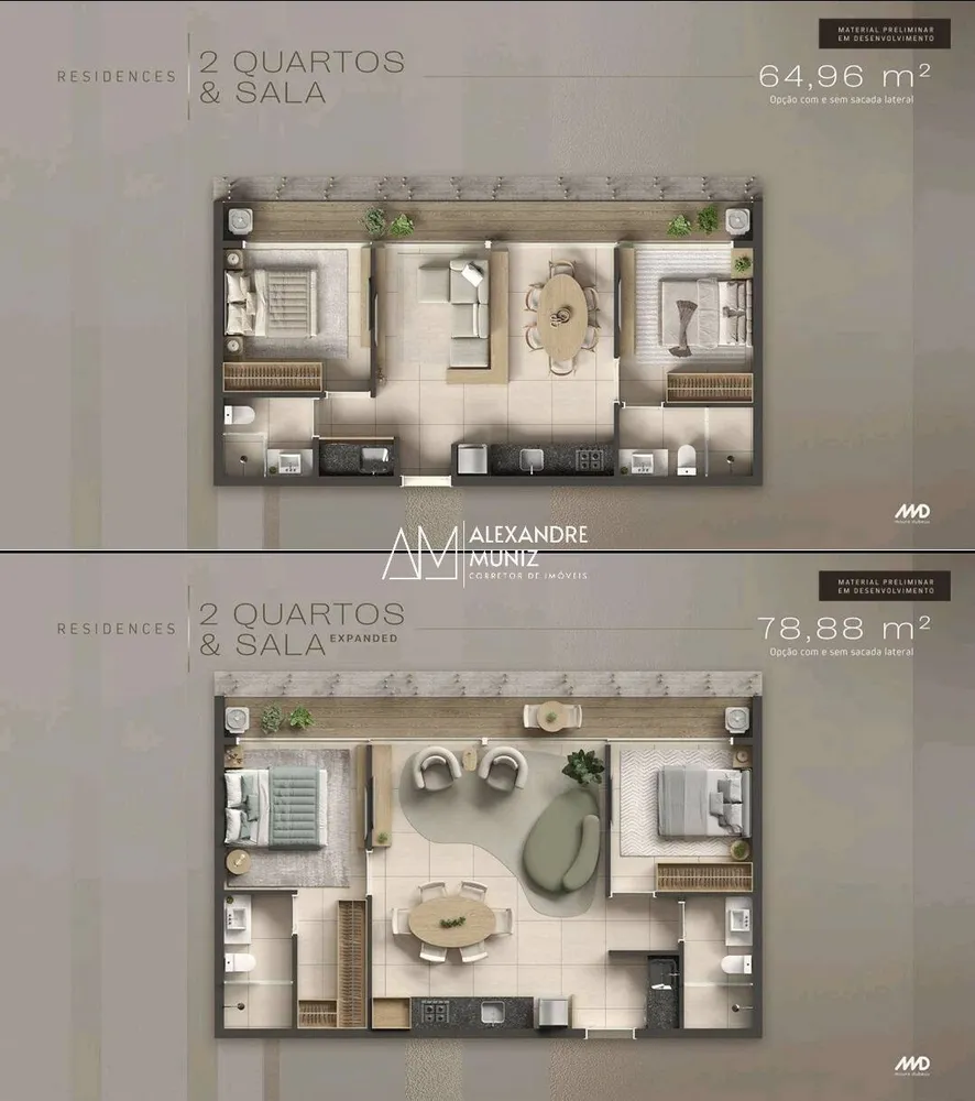 Apartamento, 2 quartos, 78 m² - Foto 11
