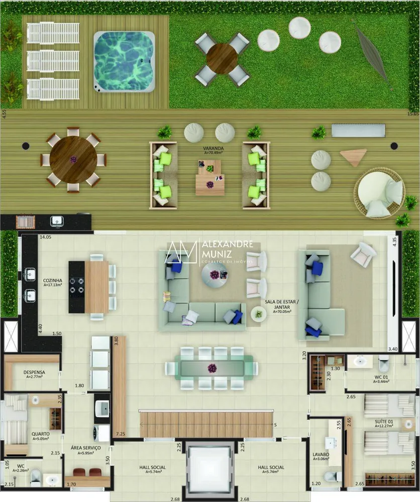 Casa de Condomínio, 4 quartos - Foto 10