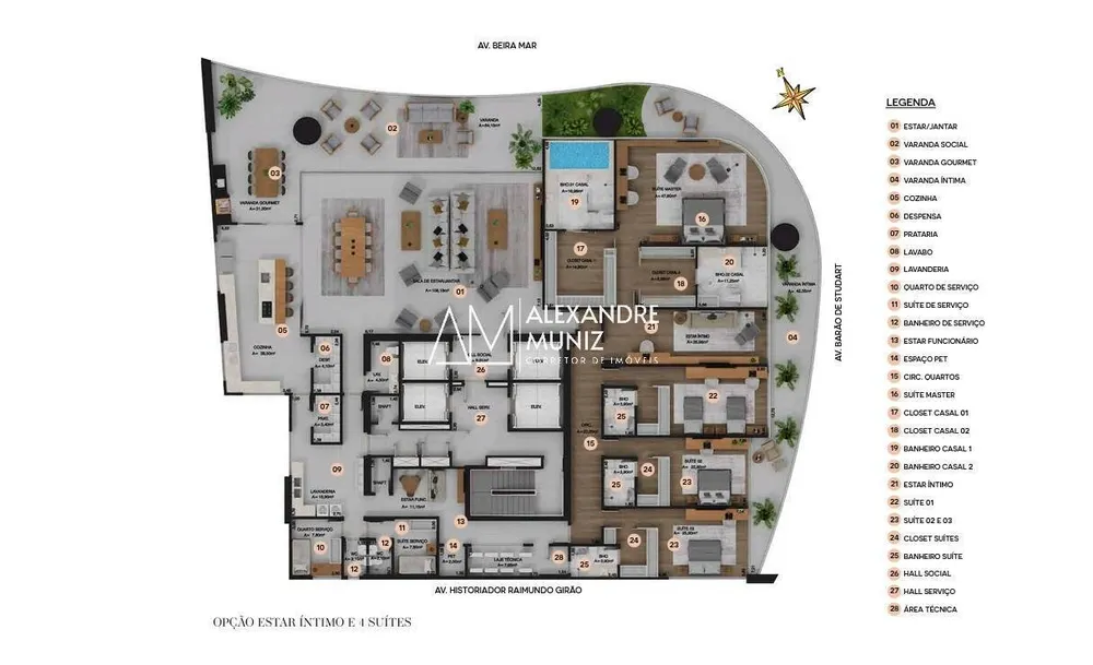 Apartamento, 5 quartos, 659 m² - Foto 11