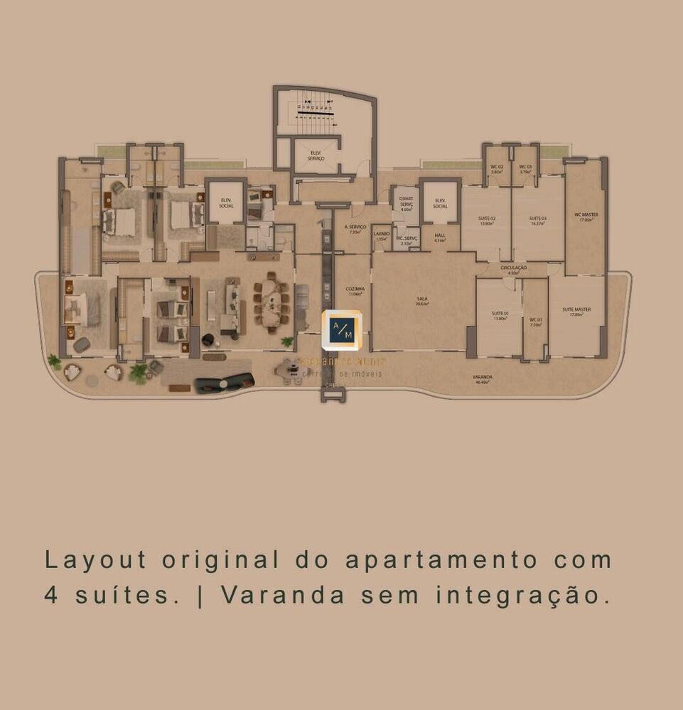 Apartamento, 3 quartos, 228 m² - Foto 16