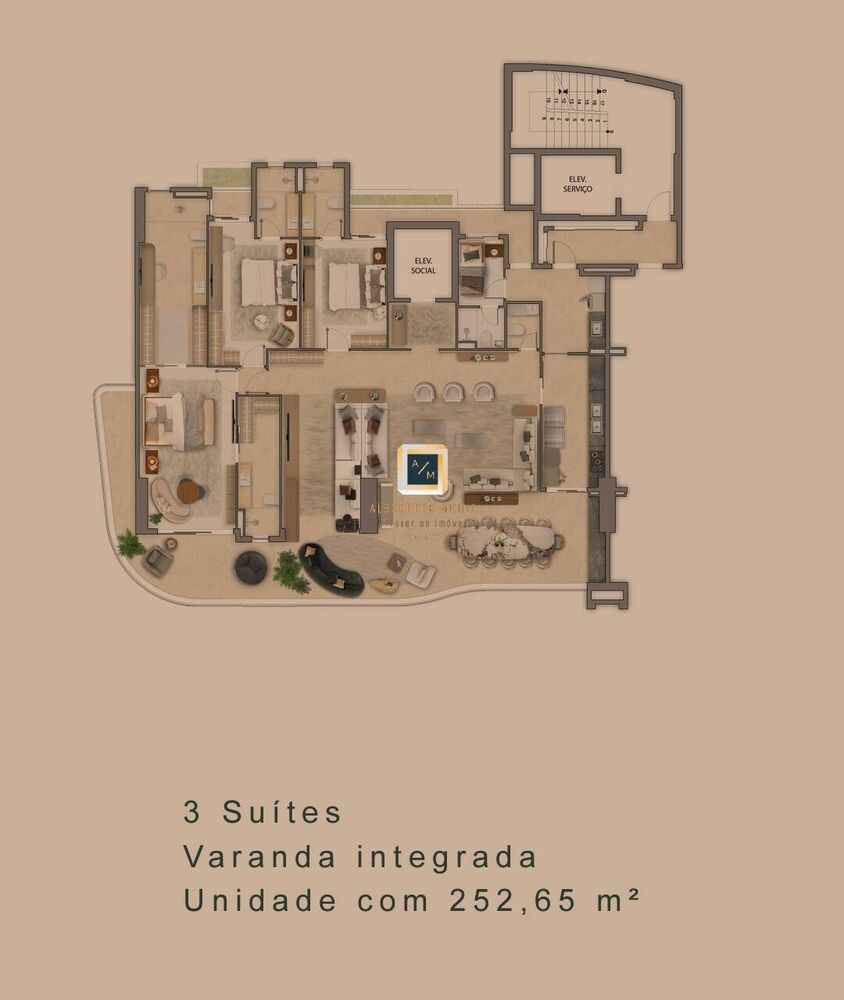 Apartamento, 3 quartos, 228 m² - Foto 18