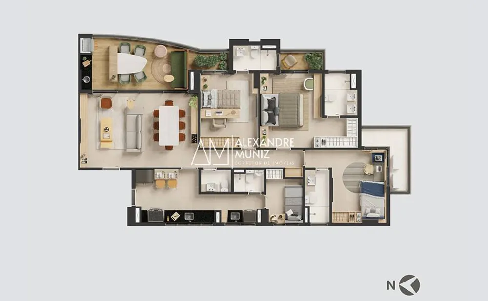 Apartamento, 3 quartos, 105 m² - Foto 12