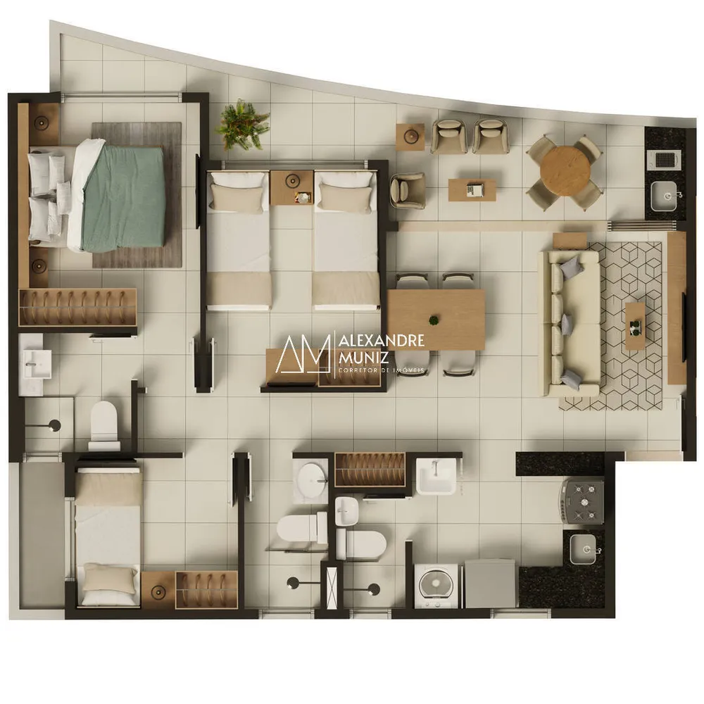Apartamento, 2 quartos, 49 m² - Foto 15