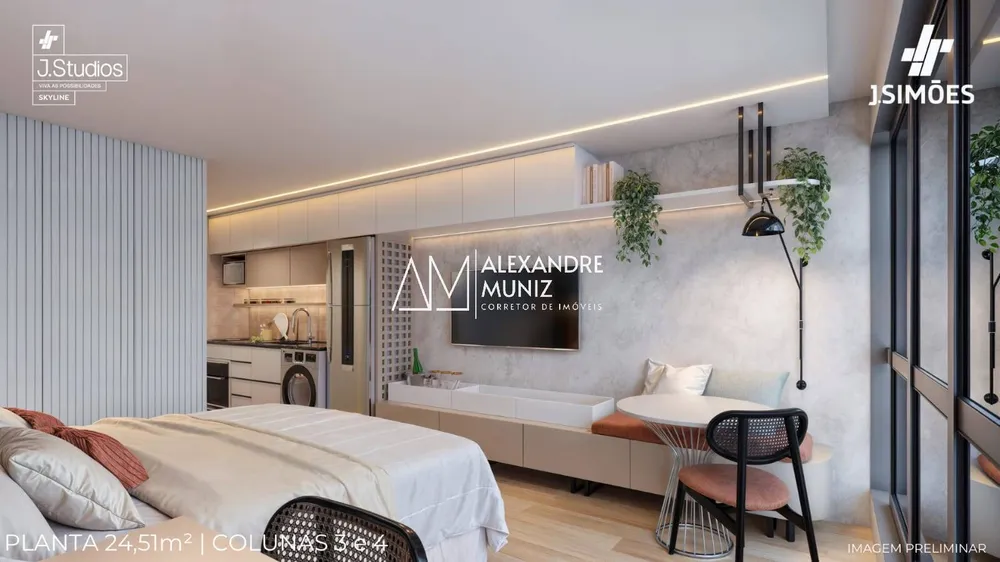 Apartamento, 1 quarto, 44 m² - Foto 7
