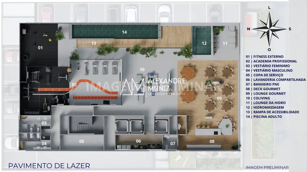 Apartamento, 1 quarto, 44 m² - Foto 9