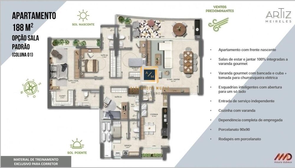 Apartamento, 4 quartos, 188 m² - Foto 47