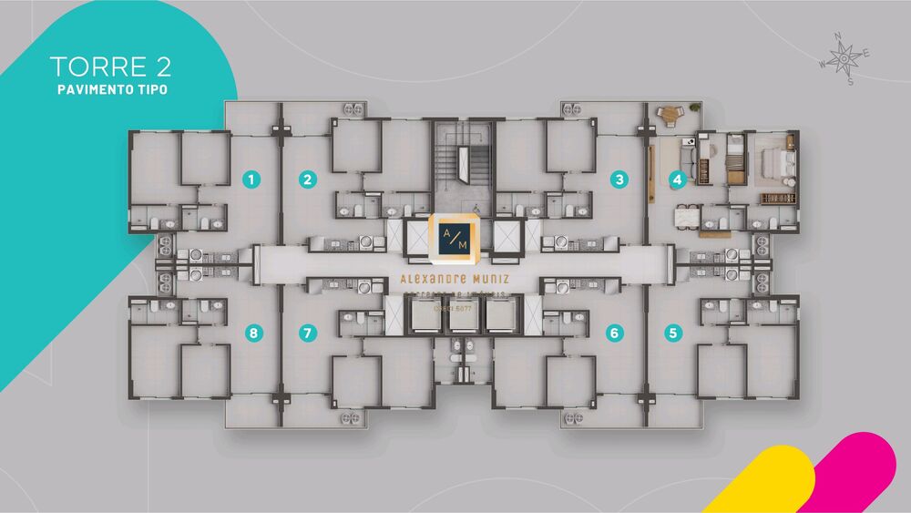 Apartamento, 2 quartos, 55 m² - Foto 6