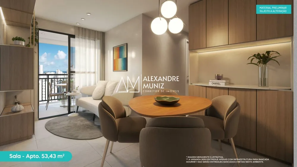 Apartamento, 2 quartos, 53 m² - Foto 3