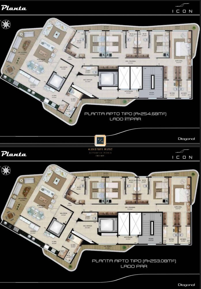 Apartamento, 4 quartos, 254 m² - Foto 15