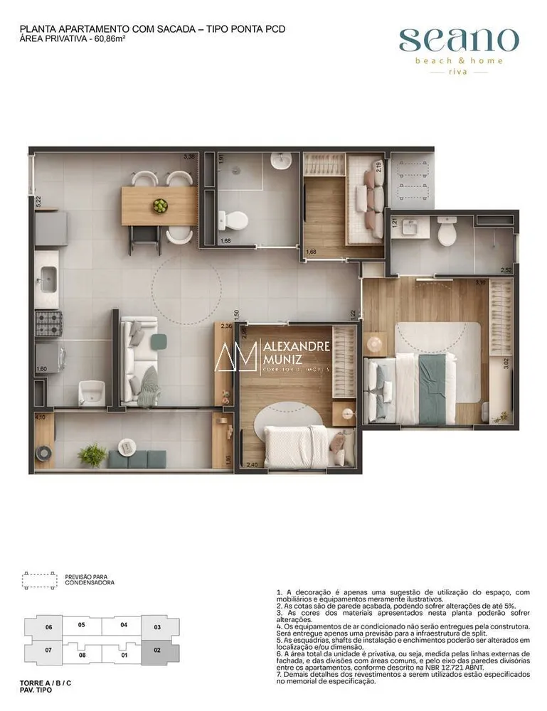 Apartamento, 2 quartos, 50 m² - Foto 11