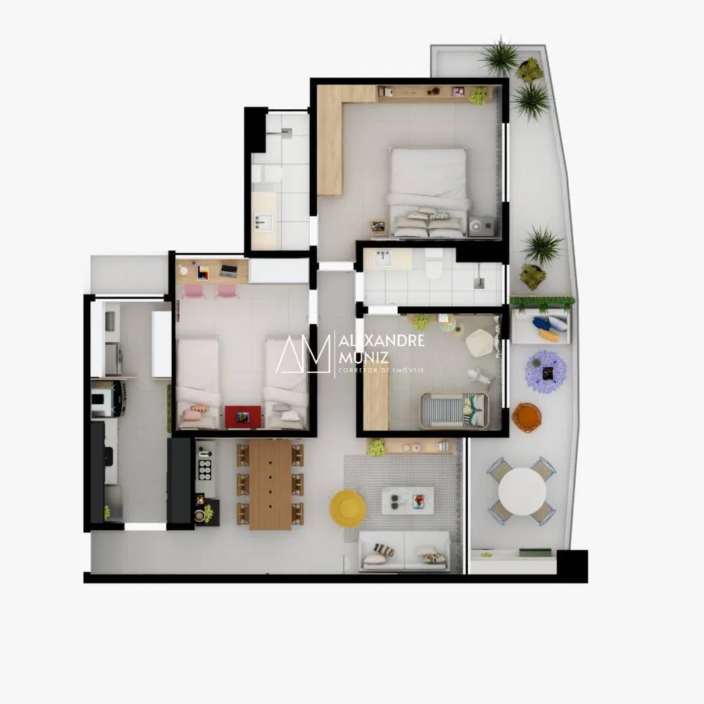 Apartamento, 3 quartos, 90 m² - Foto 8