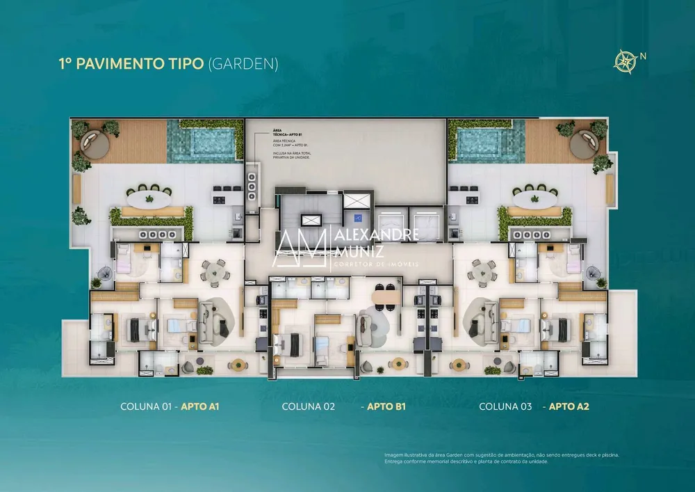 Apartamento, 2 quartos, 65 m² - Foto 12