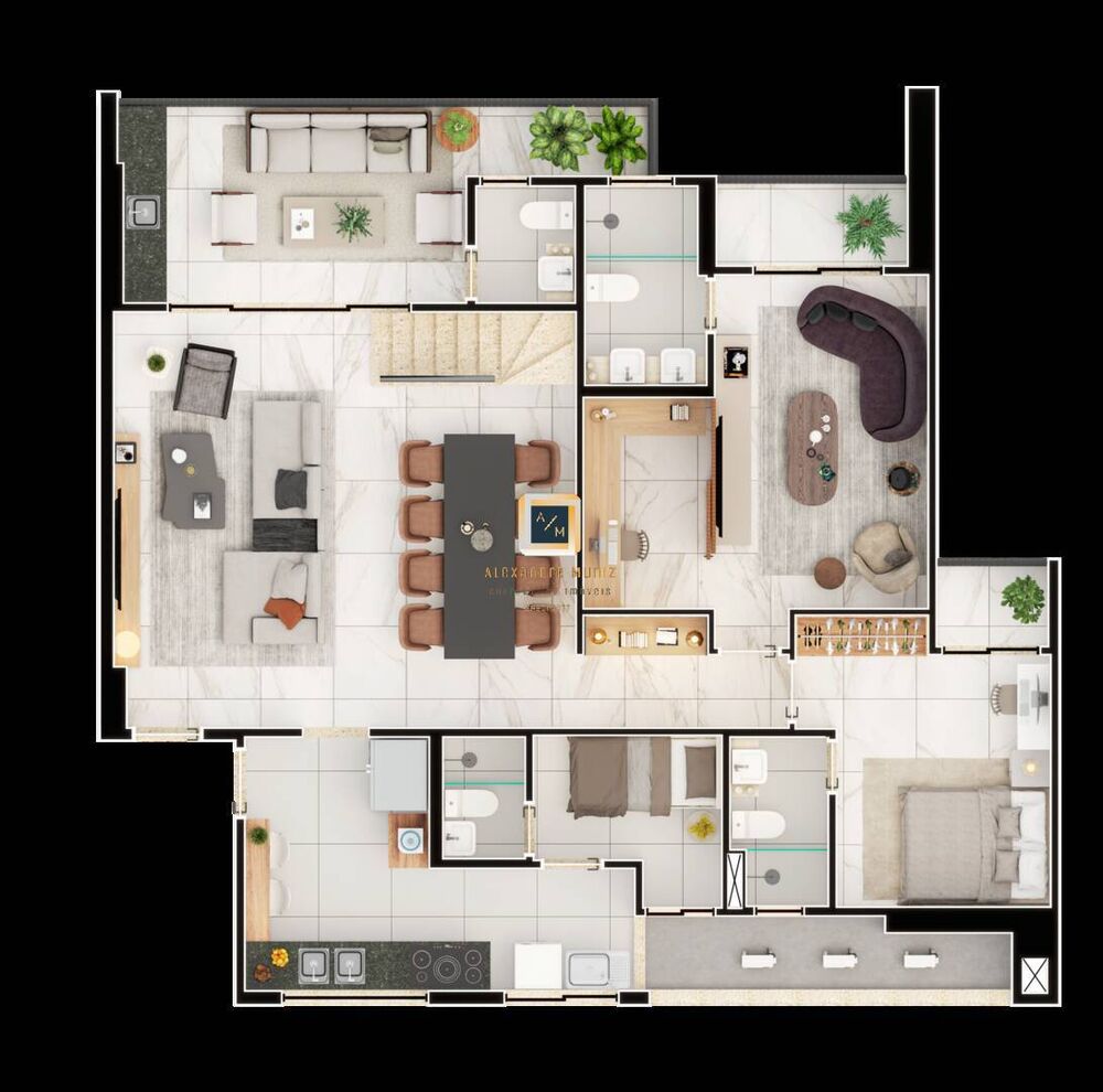 Apartamento, 3 quartos, 115 m² - Foto 3