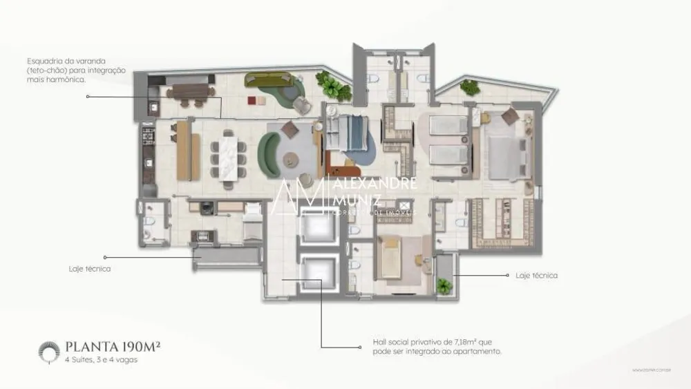 Apartamento, 4 quartos, 154 m² - Foto 10