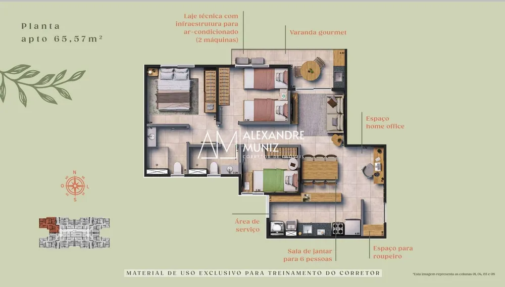 Apartamento, 2 quartos, 53 m² - Foto 12