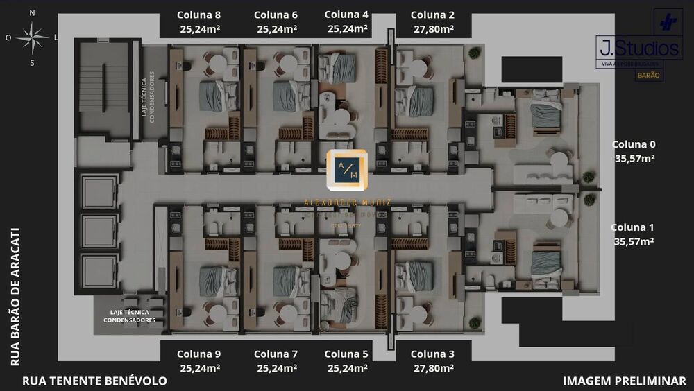 Apartamento, 1 quarto, 35 m² - Foto 6