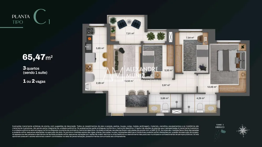 Apartamento, 3 quartos, 121 m² - Foto 13