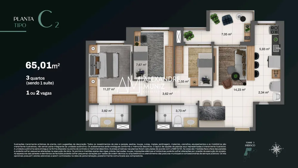 Apartamento, 3 quartos, 121 m² - Foto 14