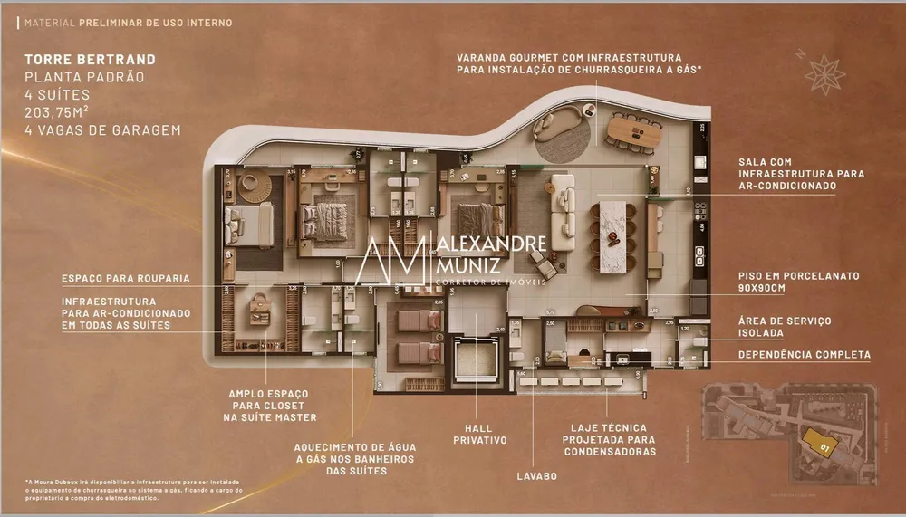 Apartamento, 4 quartos, 163 m² - Foto 18