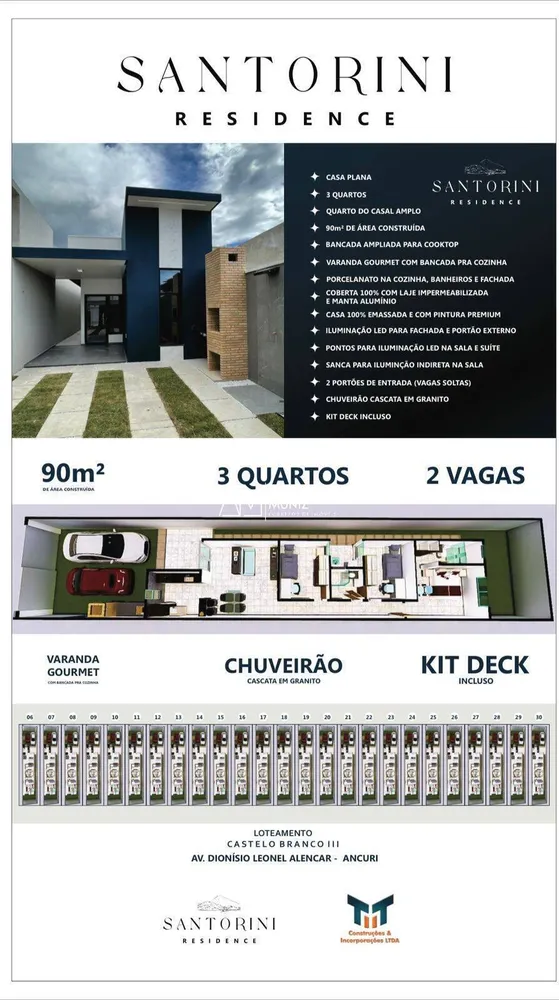 Casa, 3 quartos, 90 m² - Foto 11