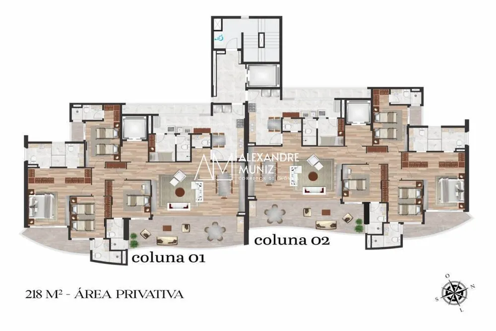 Apartamento, 5 quartos, 218 m² - Foto 12