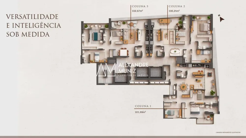 Apartamento, 3 quartos, 101 m² - Foto 13