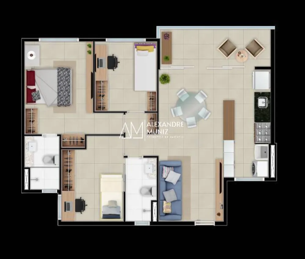Apartamento, 3 quartos, 72 m² - Foto 15