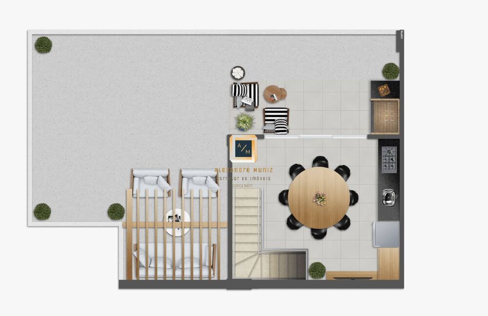 Cobertura, 3 quartos, 147 m² - Foto 3