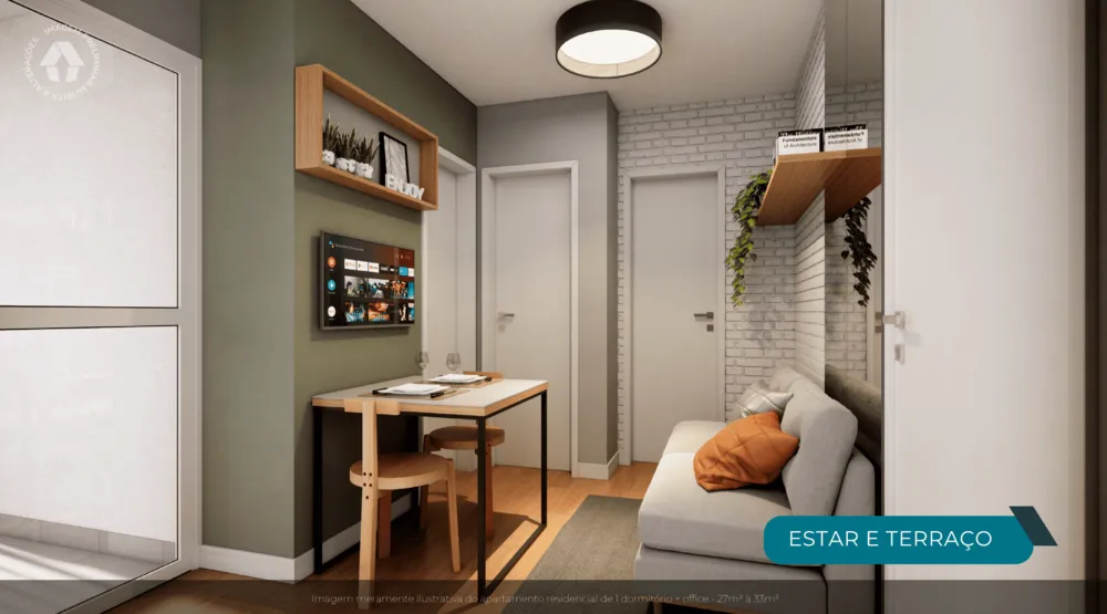 Apartamento, 1 quarto, 17 m² - Foto 6