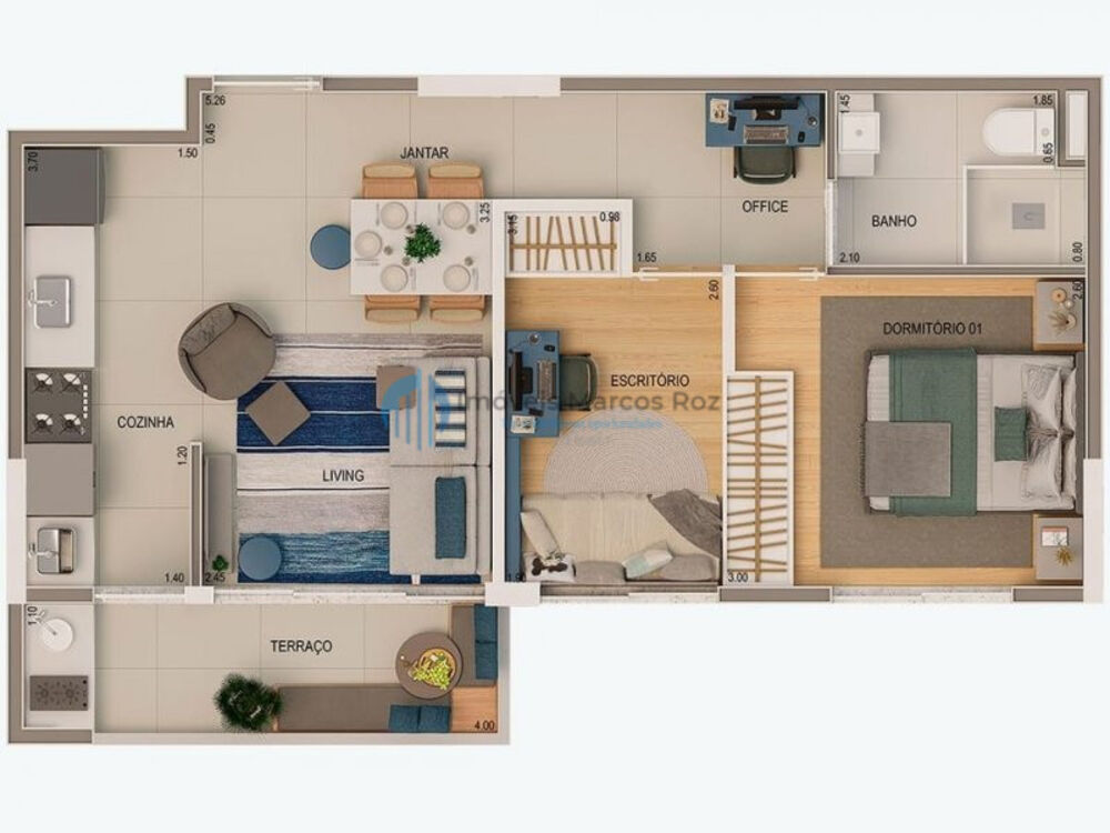 Apartamento, 2 quartos, 45 m² - Foto 5