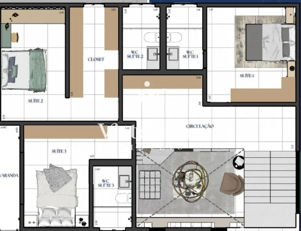 Casa de Condomínio, 4 quartos - Foto 7