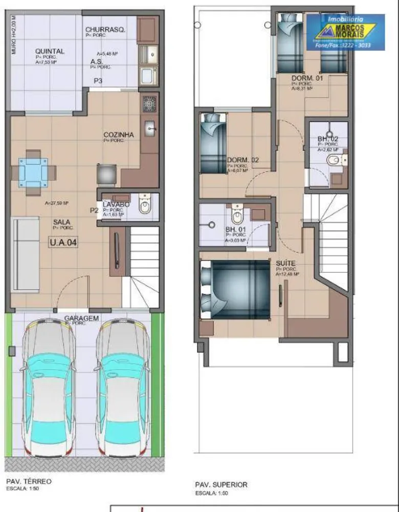 Casa de Condomínio, 3 quartos - Foto 1