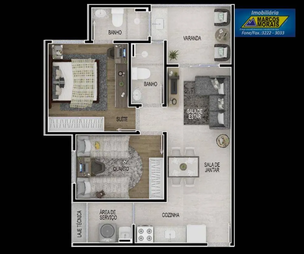 Apartamento, 2 quartos, 58 m² - Foto 8