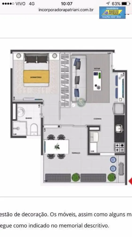 Flat/Apart Hotel, 1 quarto, 50 m² - Foto 16